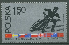 Poland 1973 Motorsport Motorcycle World Championship 2273 MNH