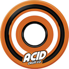 ACID PODS CONICAL 55mm 86a ORANGE WHEELS SET