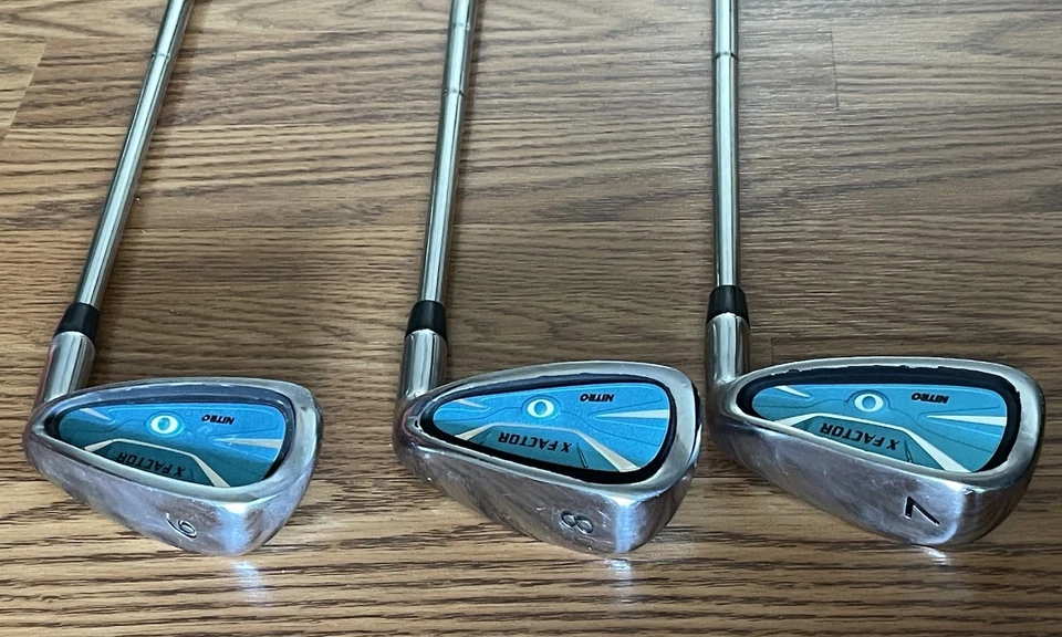 Nitro X Factor Golf Set Of 3 ( # 6-7-8) Piece Graphite Set for Men/Ladies Used - Image 3 of 4