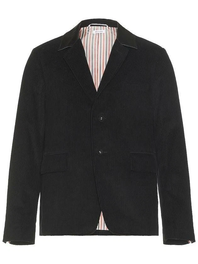 Giacca Thom Browne in velluto a coste con bottoni 133045304