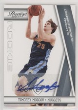 2010-11 Prestige Draft Picks Rights Auto 148/199 Timofey Mozgov #250 Auto fm0