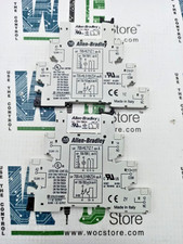 700-HLT1Z* SER A 700-TBR24 ALLEN-BRADLEY TERMINAL BLOCK WITH RELAY (Lot of 2)