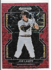 JOE LAMPE RC SERIAL /99 2022 PANINI PRIZM DRAFT PICKS RED DONUT PDP92 SUN DEVILS