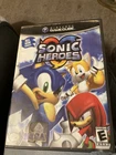 SEGA Sonic Heroes Action & Adventure w/ Manual NTSC-U/C E (Nintendo GameCube)