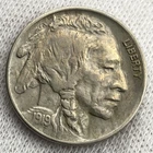 1919-P Buffalo Nickel 5c Philadelphia Five 5 Cents US Coin FULL HORN & DATE!