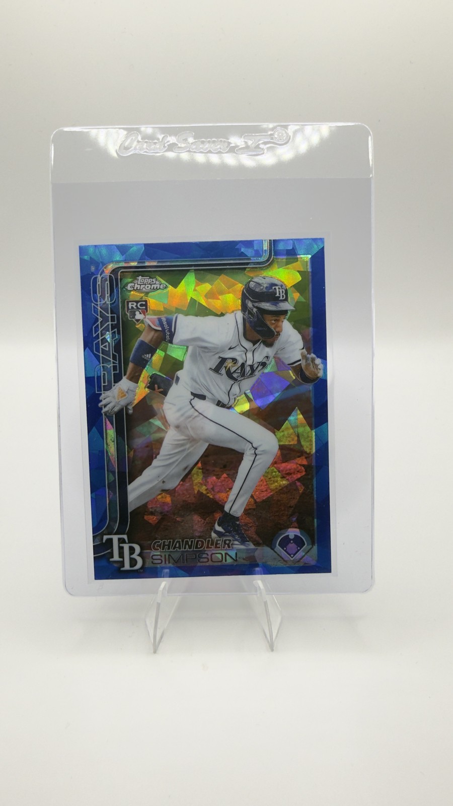 2025 Topps Chrome Update Series Sapphire Edition - Chandler Simpson #USC179 (RC)