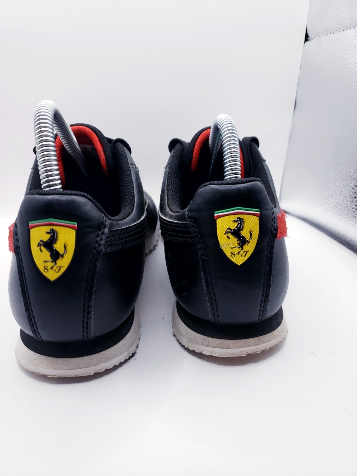 Puma Scuderia Ferrari x Roma 'Black Rosso Corsa' womens Size 8  306766-01 image 5