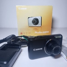 Canon PowerShot A2200 Fotocamera Digitale Con Scatola TESTATA FUNZIONANTE Nera