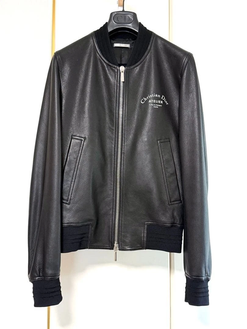 Dior Leather Outer Shell Jackets for Men for Sale | Shop New