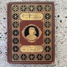 Illustrated  Little People Of The Snow William Cullen Bryant 1873 Rare 1st Ed