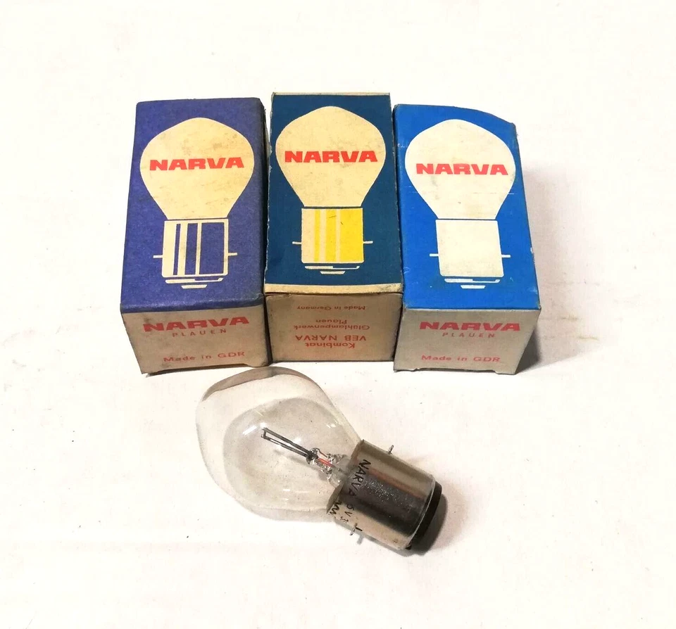 3x  Narva Birne Glühlampe 6V 35W BA20S Oldtimer Auto Traktor Motorrad Opel BMW - Bild 1 von 1