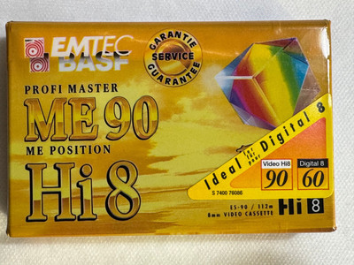 EMTEC BASF Profi Master ME90 Video Hi8 / Digital 8