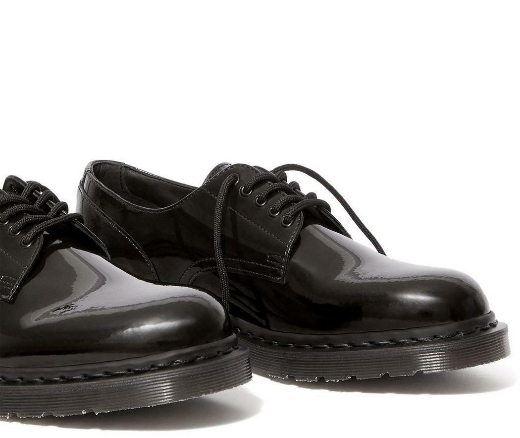 Dr. Martens x Fragment Hollingborn Derby Black Leather Shoes Dr. Martens x Fragment Hollingborn Derby Black Leather Shoes