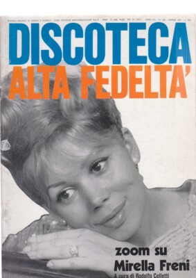 Zeitschrift DISCO HIGH FIDELTÀ 1971 Nr. 108 SPECIAL MIRELLA FRENI