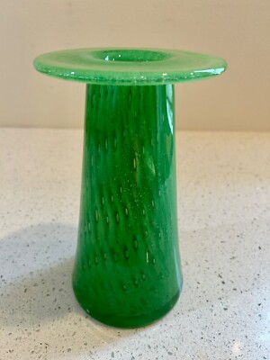 LSA International ?  Tall Art Glass Vase w/Large Collar - NICE - Japan Sticker