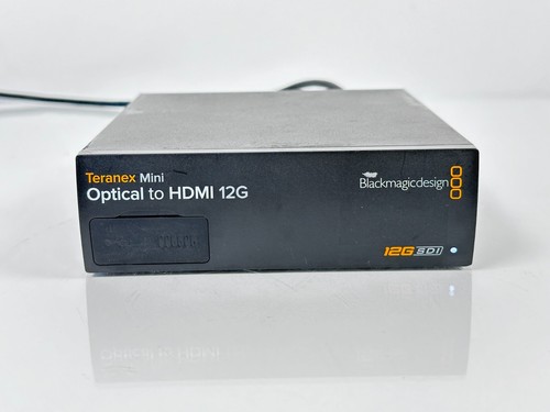 Blackmagic Teranex Mini Optical to HDMI 12G Converter - Afbeelding 2 van 6