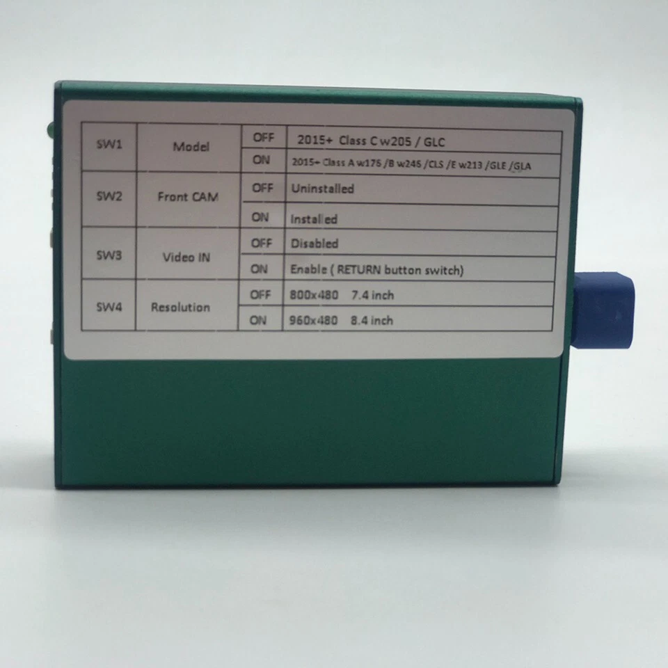 Cámara de visión trasera apta para Mercedes-Benz C250 W205 2015 interfaz de cámara de reversa Foto 3 de 4