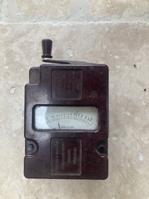 Vintage Evershed & Vignoles 500v Megger Tester