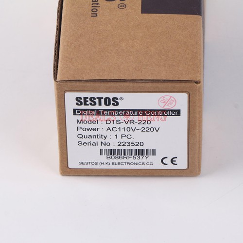 SESTOS D1S-VR-220 Termostato Intelligente Regolatore Di Temperatura Nuovo In Scatola