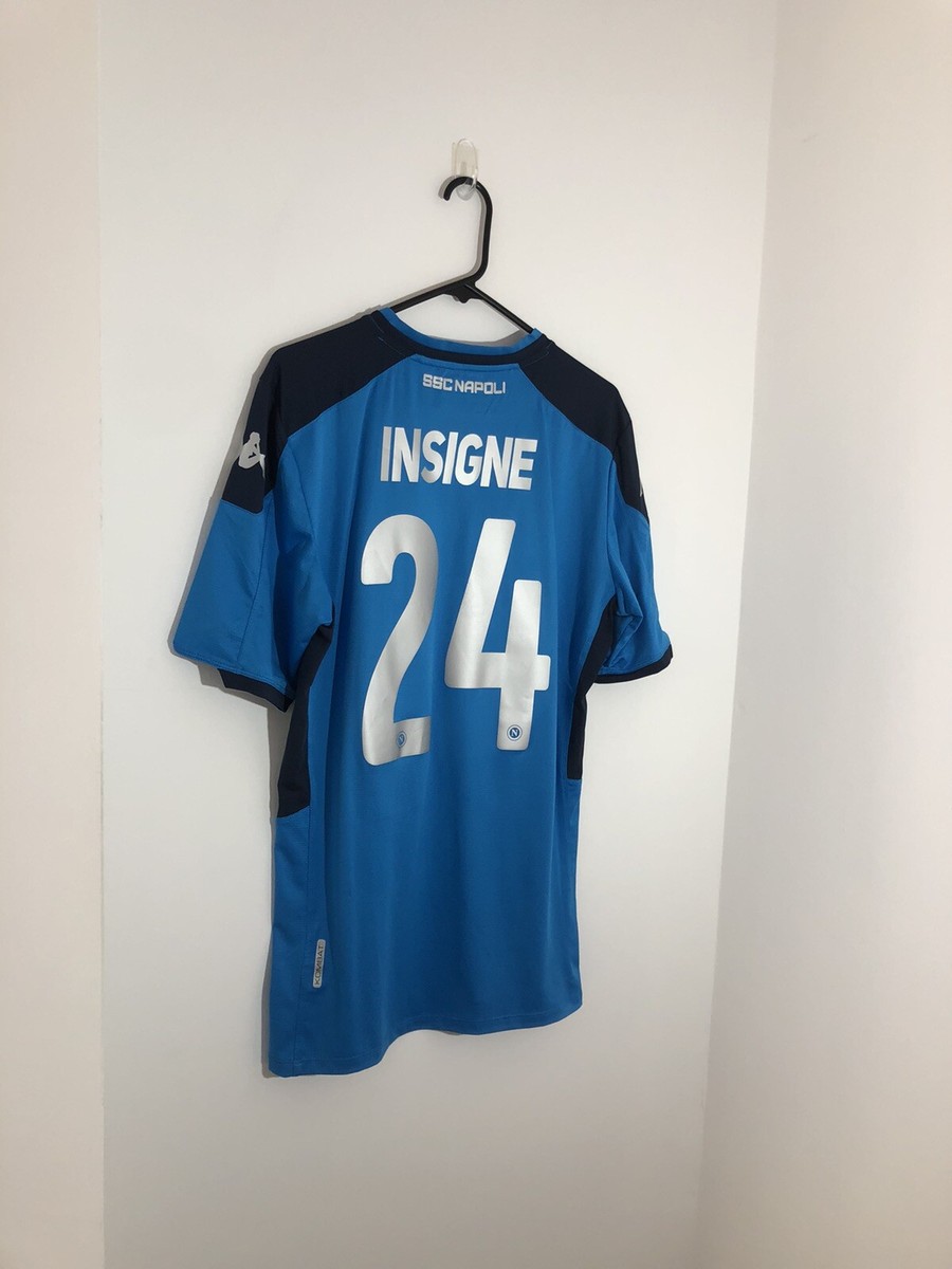 ナポリ 13/14 #24 インシーニェ CLモデル INSIGNE 24 NAPOLI LIGHT BLUE KIT BOYS