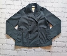 J.Crew Crewcuts Boys Kids Blue Grey Slate Blazer Jacket - Sz 10