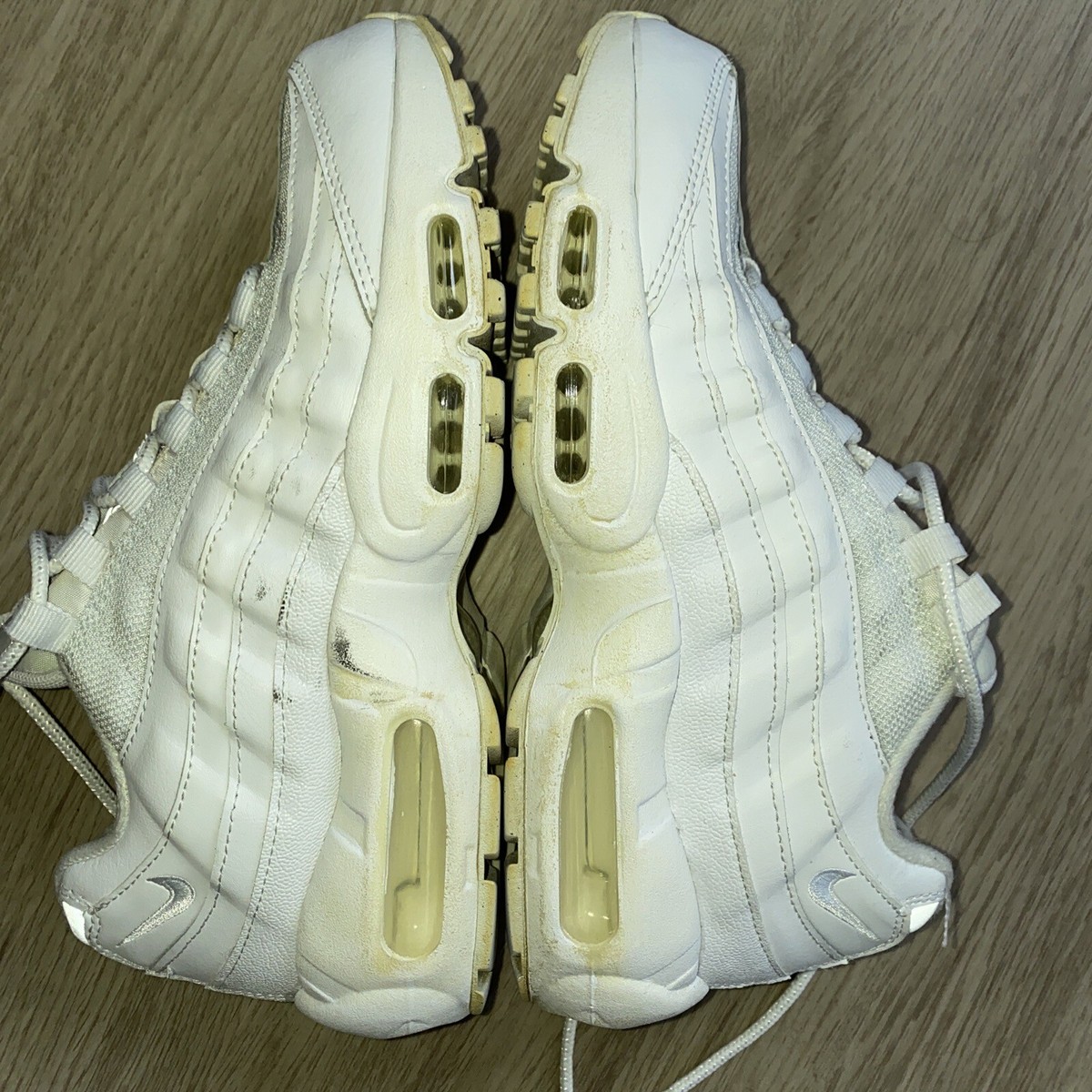 Nike Air Max 95 Recraft GS Sneakers Triple White (CJ3906-100