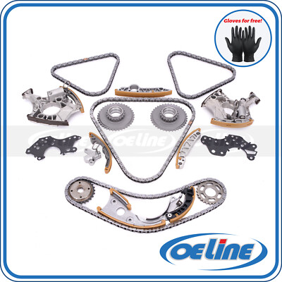For 05-09 Audi A4 A6 Allroad Quattro 3.2L V6 DOHC AUK BKH BYU Timing Chain Kit