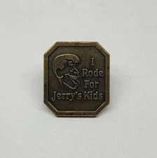 ⭐️ Harley Davidson MDA I Rode For Jerry's Kids Hat Vest Jacket Pin Pinback