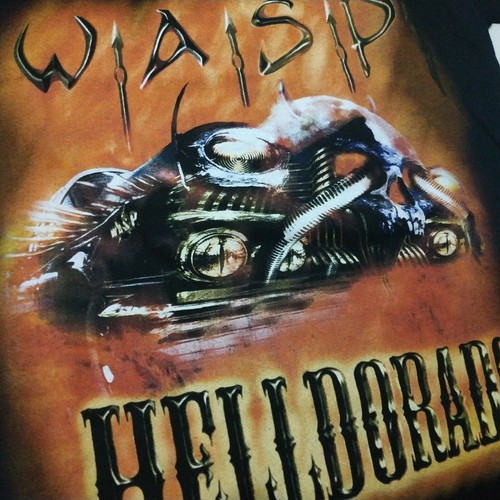Vintage WASP Unused T SHIRT heavy metal - Picture 3 of 8