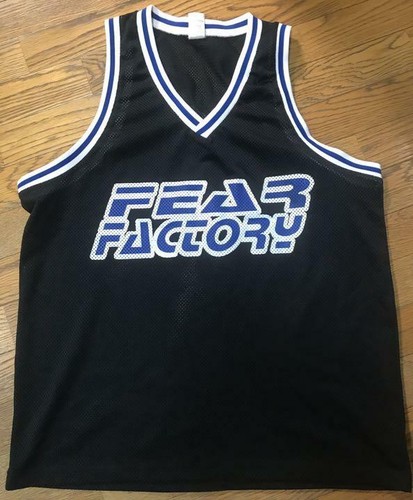 Fear Factory Basketball Jersey Xl Vintage Metal Ha