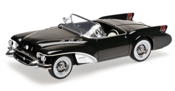 ミニチャンプス 1/18 ビュイック ワイルドキャットII コンセプト 1954 Buick Wildcat 2 Concept Car (Black) 1954 | eBay