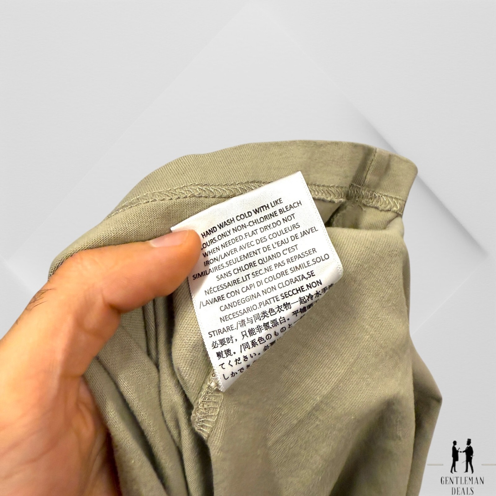 Fear of God Essentials S/S Polo Pistachio Men's - FW21 - US 2XL Cotton thumbnail 6