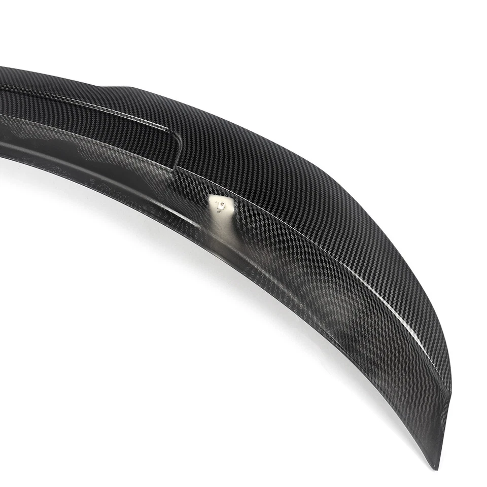 FOR 12-18 BMW F06 640i 650i M6 CARBON LOOK REAR TRUNK SPOILER WING LID PSM STYLE - Image 4 of 4