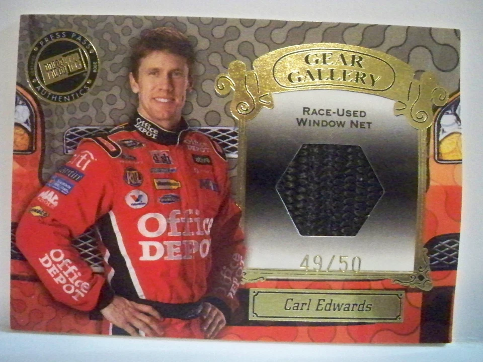 2008 Press Pass VIP Gear Gallery Memorabilia Complete set of 12 - Image 2 of 4