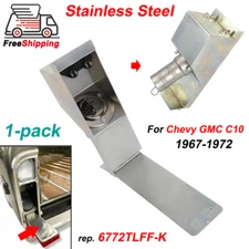 For Chevy GMC truck In bed Fuel Filler C10 1967-72 Gas Door Cap Relocation Kit