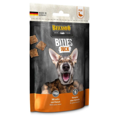 Belcando Bities Duck 90 g - getreidefreier Entenfleisch-Snack für Hunde