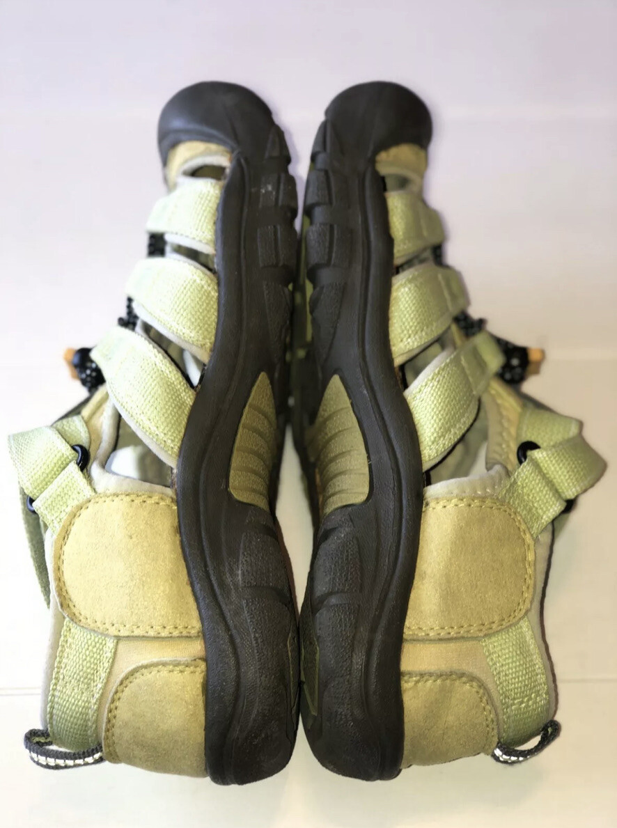 Sandali donna Keen verde punta chiusa trail outdoor escursionismo US 5