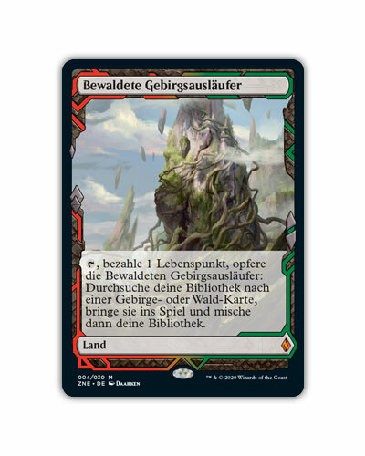 Magic the Gathering Zendikar Rising Expeditions Box-Topper - Artwork Cards DE - Bild 5 von 31