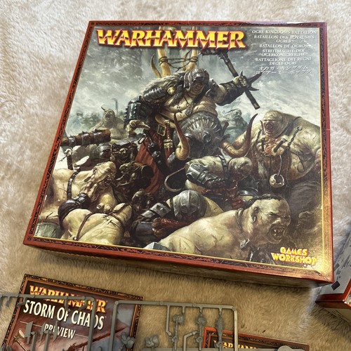 Warhammer Figures Figure Bundle Ogre Kingdoms Battalion Boxed - Picture 6 of 9