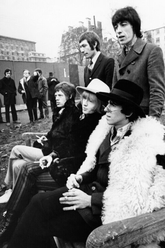 The Rolling Stones Pose For Cameras Today's only Green In Outlet SALE 18 London 1967 Park