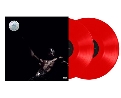 Travis Scott Utopia Doppelt Vinyl LP Farbige Rot 140 Gr. Neu Und Versiegelt