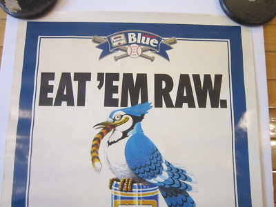 Vintages Toronto Blue Jays Detroit Tigers 'EAT'EM RAW' LaBatt's