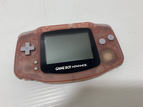 Nintendo GameBoy Advance Console Milky Pink Color GBA-001 Region Free Game USED - Picture 2 of 9