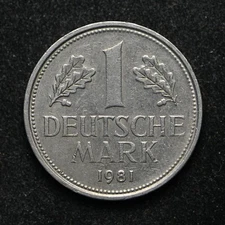 1981-D Germany 1 Mark (bb18125)