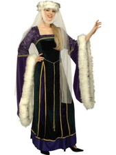 Medieval Renaissance Princess Dress Women's Costume X-Large 18-20
