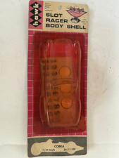 Hawk AC Cobra Orange Tint 1/24 scale slot car body NOS