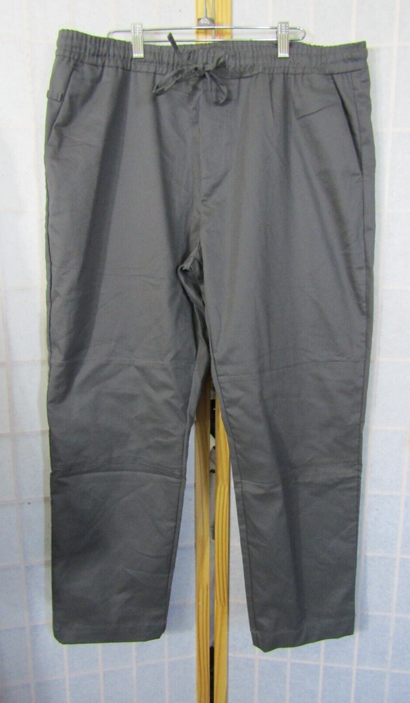 NIB Tilit Essential Pants French Twill Cotton/Poly Drawstring Work Pants Men M