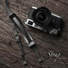 Genuine Real Leather Camera Shoulder Neck Strap for EVIL Film Camera 01-150