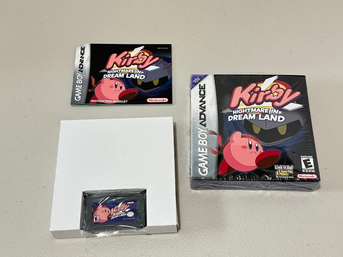 Kirby: Nightmare in Dream Land, Game Boy Advance, Games