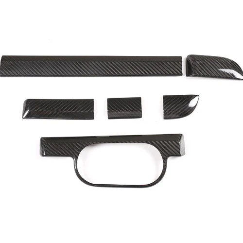Kit de cubierta interior de fibra de carbono real para Porsche 718 Boxster Cayman 981 982 - Imagen 6 de 7